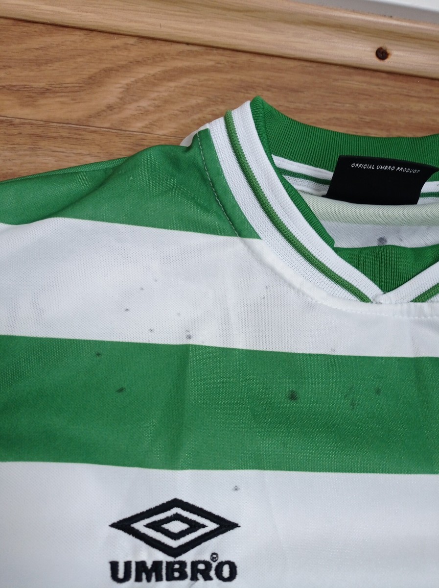 VINTAGE FC CELTIC 1999-2000-2001 HOME JERSEY SHIRT SOCCER