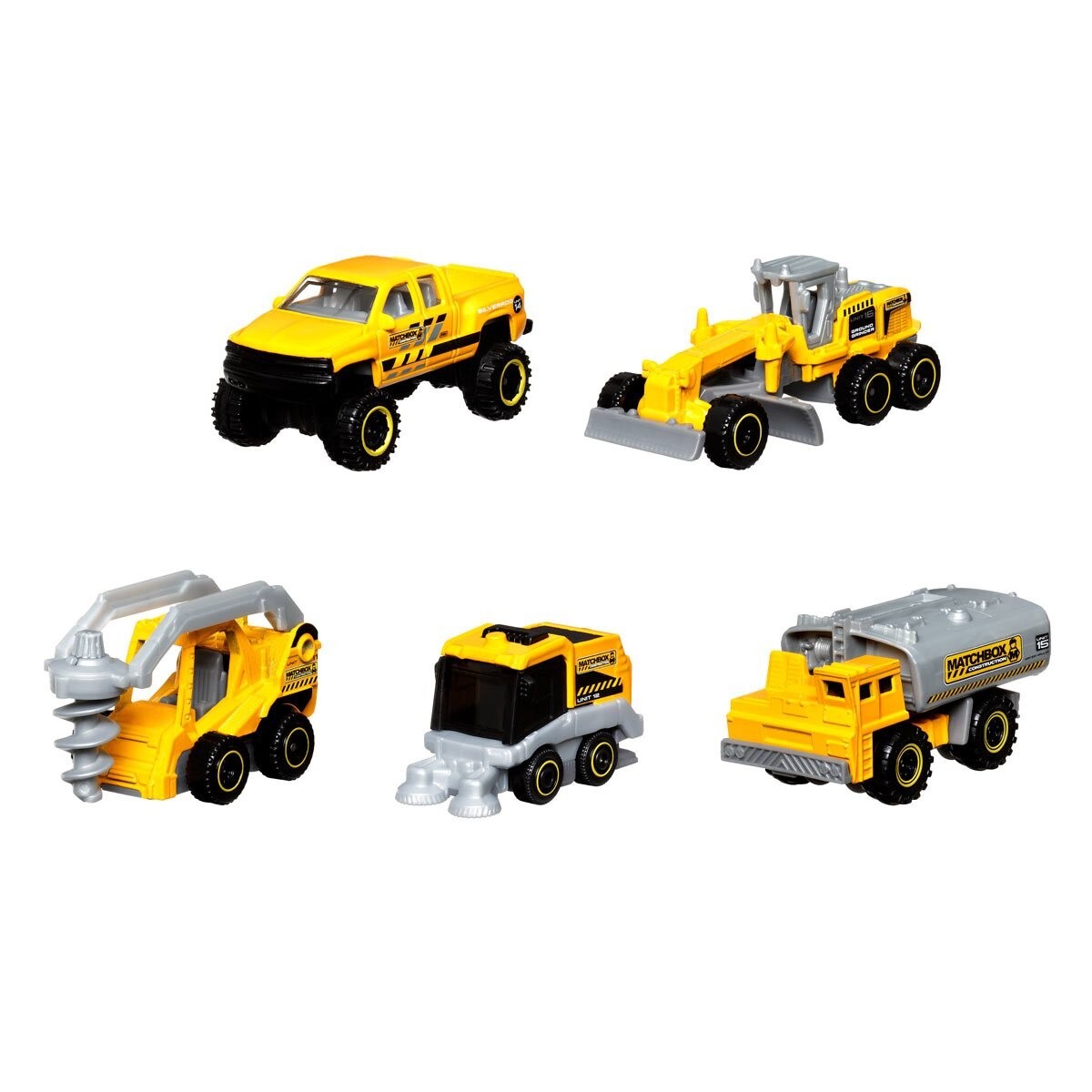 Matchbox 2023 70 years Edition | MBX Construction IV 5-Pack