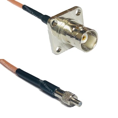 RG316 BNC Flange Female to TS-9 Female RF Cable Rapid-SHIP LOT