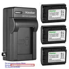 Kastar Battery Wall Charger for Sony NP-FZ100 BC-QZ1 Sony Alpha 9R A9R Camera