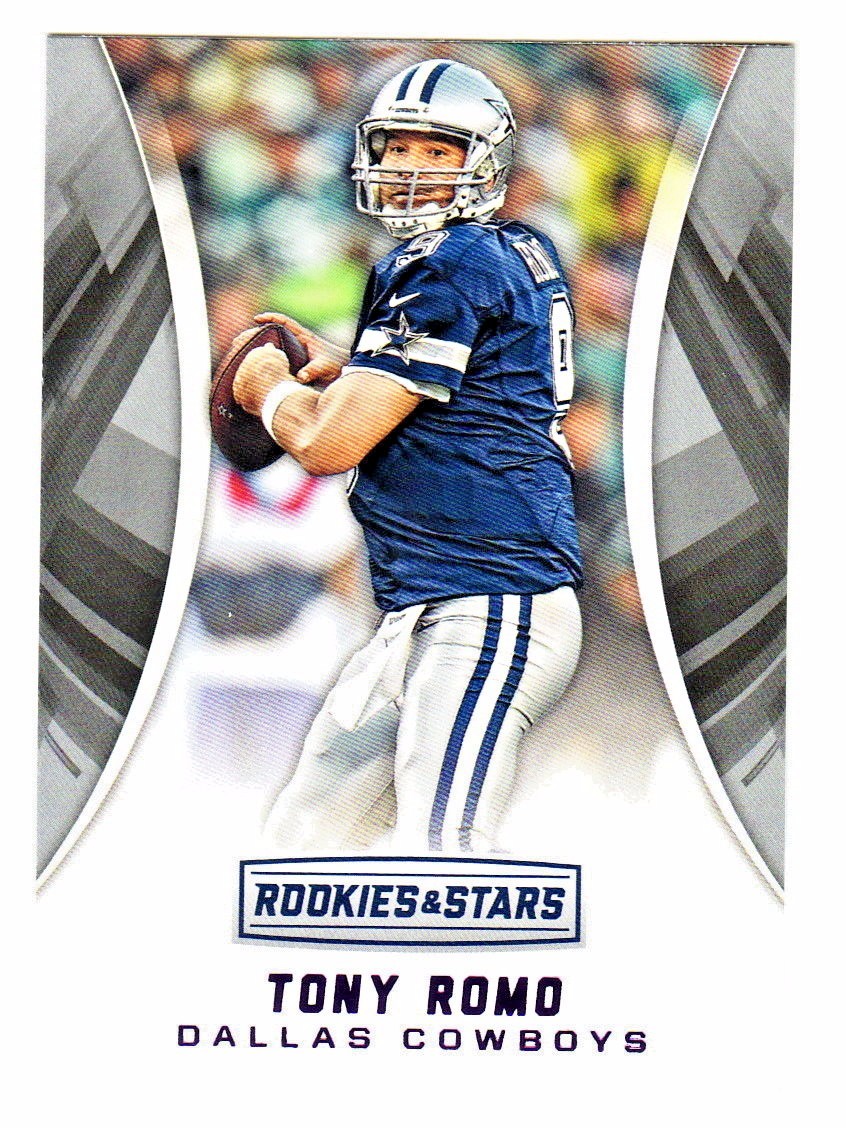 2016 Panini Rookies & Stars PURPLE Parallel #96 TONY ROMO Dallas Cowboys