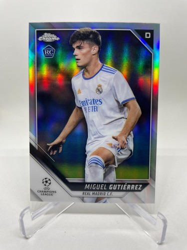 2021-22 Topps Chrome UEFA UCL Rookies & Veterans REFRACTORS #1-200 | You Pick! - Picture 50 of 77