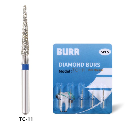 Brocas para fresas de diamante para dentista dental 100* FG 1,6 mm 102 tipos alta velocidad - Imagen 41 de 142