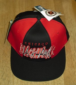vintage blackhawks hat