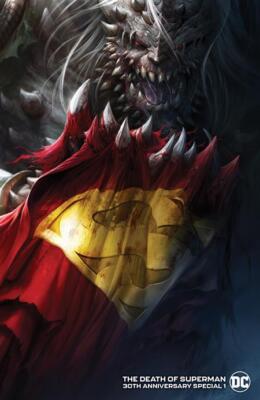 DEATH OF SUPERMAN 30TH ANNIVERSARY SPECIAL #1 (ONE-SHOT) 1:25 FRANCESCO MATTINA 
