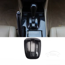 Carbon Fibre Central Console Gear Shift Cover Trim For Honda Accord 2008-2013