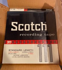 Scotch 111 3M Magnetic Recording Tape Reel-To-Reel Full Case of 12 Brand New