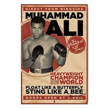 Muhammad Ali Vintage Poster