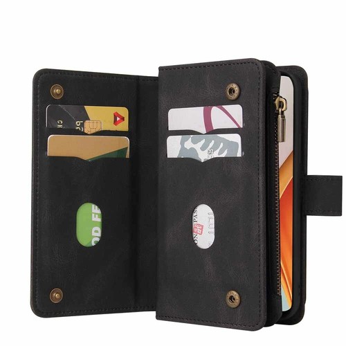 For OnePlus Nord N10 N100 N200 9 Pro Wallet Card Holder Flip Leather Case Cover - Picture 19 of 56