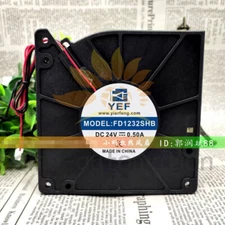 New 1 pcs turbo blower cooling fan FD1232SHB DC24V 0.50A 12cm
