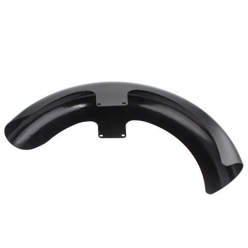 19" Wheel Wrap Front Fender Gloss/Matte Black For Harley Touring Road Glide King - Picture 9 of 14