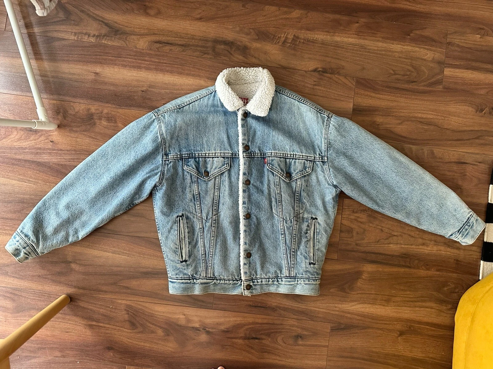 Vintage 80s Levis type 3 sherpa jacket