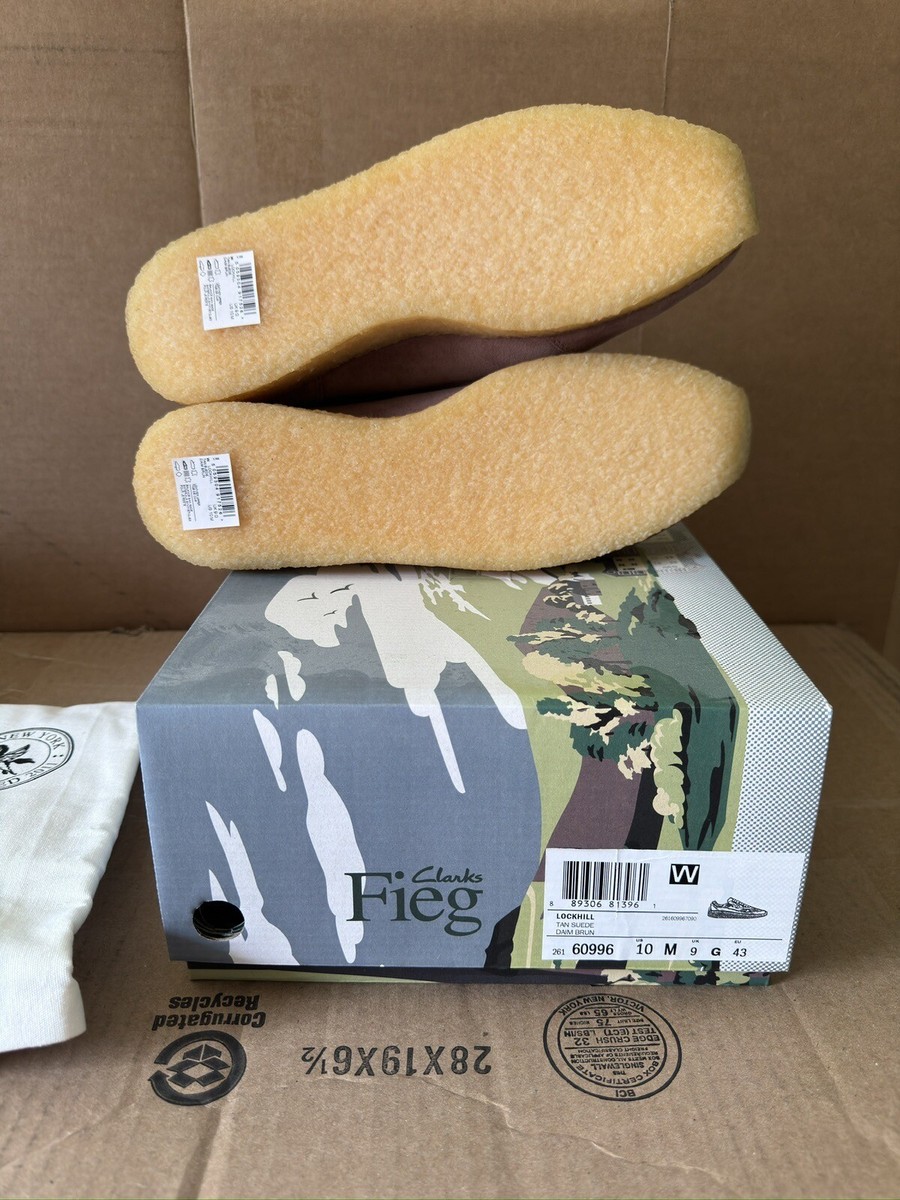BRAND NEW DS ORIGINAL Kith x Clark's 8th Street Lockhill Tan Suede