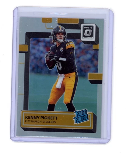 Kenny Pickett 2022 Donruss Optic Holo Prizm Rated Rookie - Pittsburgh Steelers