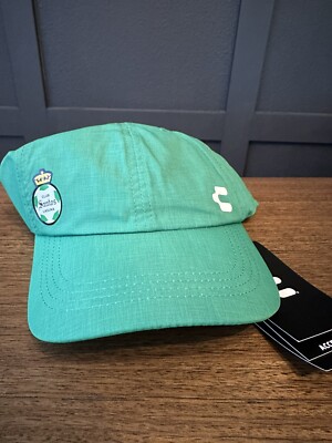 NWT Charly Club Santos Laguna SA Football Club Adjustable Cap Hat Green