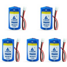 5PCS ER34615 3.6V 19000mAh Battery with 2.54 White Plug for Memory Power Supply