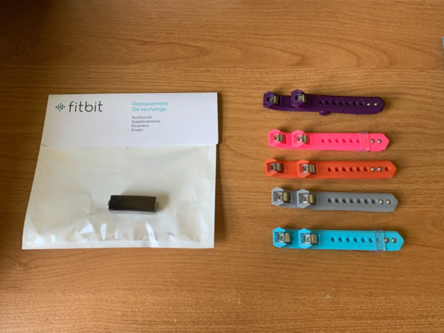 FitBit Alta Replacement New in Package Model#FBR158CAP & 5 Different Color Bands