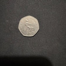 1997  Queen Elizabeth Ii DG-REG-FD 50 Fifty Pence Coin ***RARE***