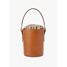 Veronica Beard Soeur Paris Women's Nevada Bucket Shoulder Bag Nwt 698 Natural
