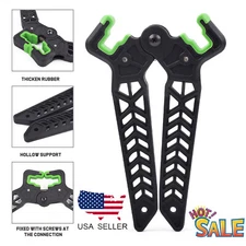 Compound Bow Stand Holder Bracket Kick Rack Archery Support Shoot Target Hunting