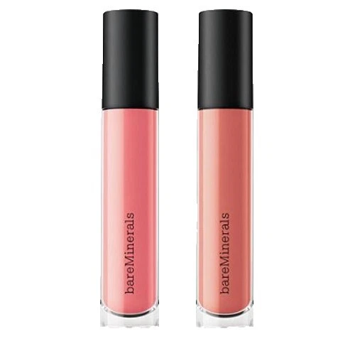 Cream Peach Shade Lip Glosses with Vitamins