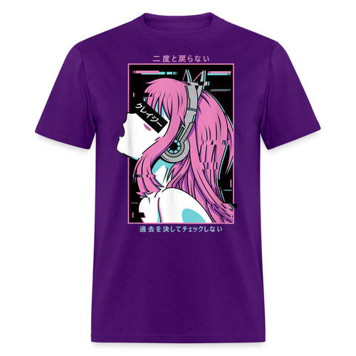 Sexy Ecchi Girl Shirt Vaporwave Crazy Waifu Lewd Anime Girl T-Shirt Gr. S-6XL - Bild 14 von 103