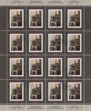 Canada 2001 Pierre Trudeau Sheetlet, #1909 Used