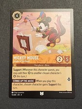 Mickey Mouse - Leader of the Band - NM/M - 15/204 - Ursula's Return - Lorcana