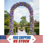 7.9Ft Yard Lawn Outdoor Garden Arch Arbour Plant Support Wedding Decoratin Metal