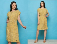 Robe Tranquillo EcoVero™ Jaune (Bio) Viscose (Organic) Coton Sunset Sue S20E16