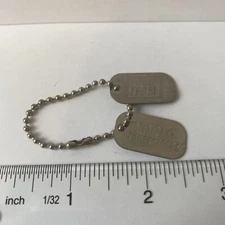 GI JOE - DOG TAGS FOR 12" ACTION FIGURE 1/6 SCALE 1:6 JS3/7 (4)