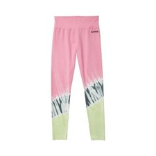 Justice Girls Full Length Legging Pink LimeadeTie Dye XL 16/18