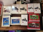 10 Hallmark Harley-Davidson Motorcycle Ornaments In Boxes 2000 Softail Deuce