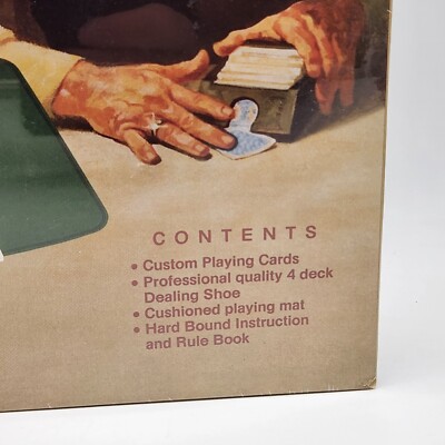 Twenty One Blackjack Game By Jax 6003 Vintage 1995 Sealed Play