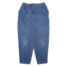 Jeans Donna Blu Relaxati A Sigaretta W36 L31