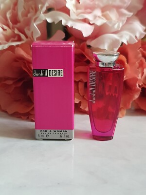 Dunhill Desire  For A Woman Miniatur Eau De Toilette 5ml Neu Rarität Vintage