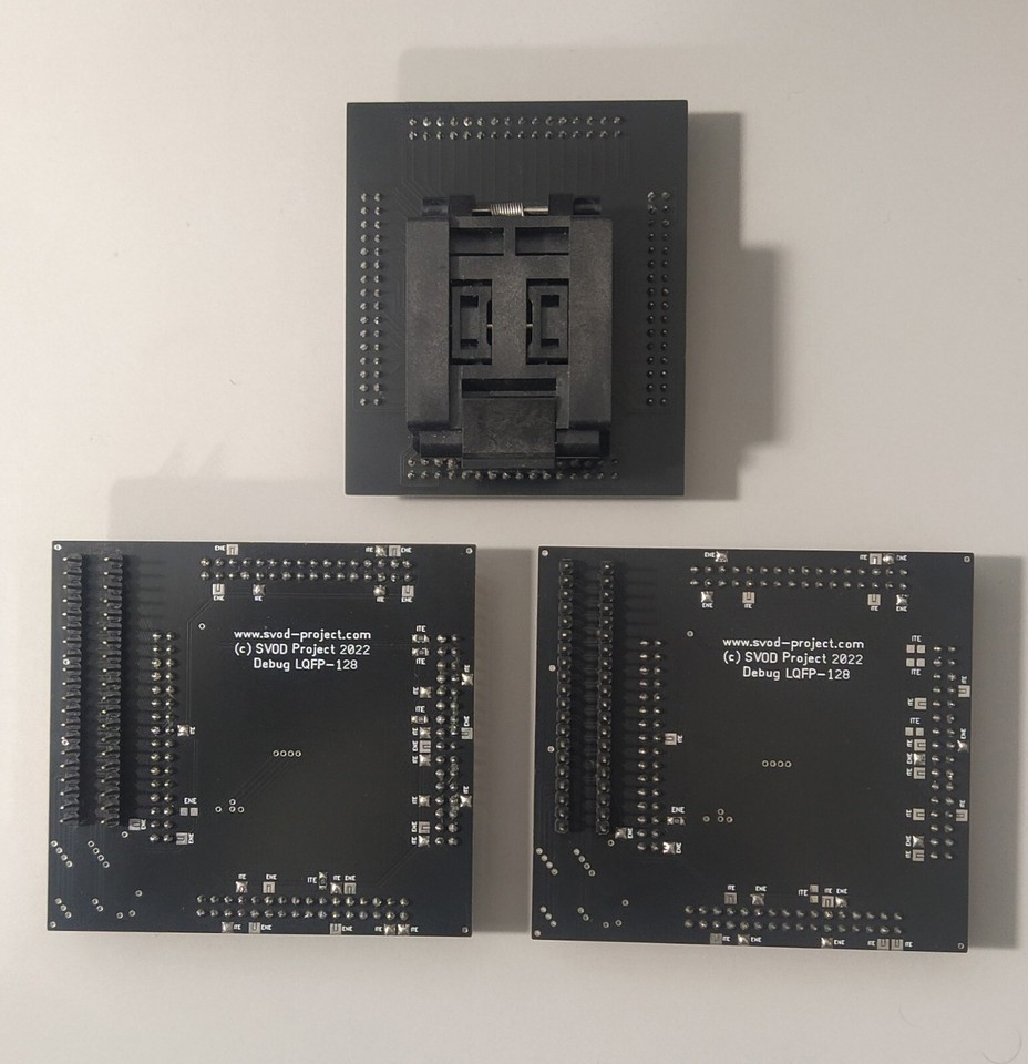 ZIF Socket Debug IO Ite Ene Nuvoton TQFP-128p QFP 128 Svod4 Svod3 | eBay