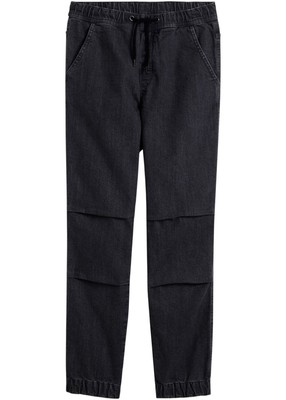 Schlupfhose mit Stoppern Gr. 164 Dunkelgrau Jungen Loose Fit Hose Pants Neu*