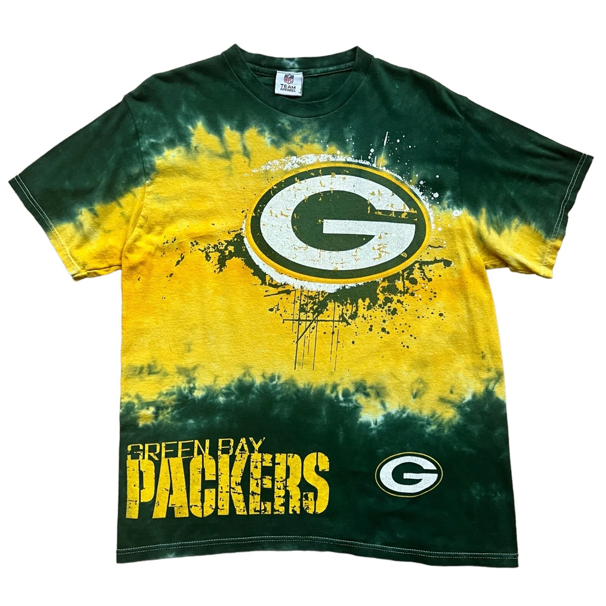 Green bay packers cheap tie dye t shirt