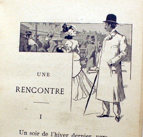 MAURICE DE LAMBERT / UNE RENCONTRE / P.VALDAGNE / ED OLLENDORFF / 1899 / RAR - Bild 2 von 5