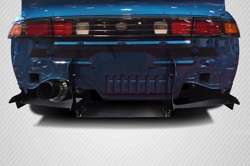 For 95 98 Nissan 240sx S14 Carbon Fiber Rbs V2 Wide Body Rear Diffuser Ebay