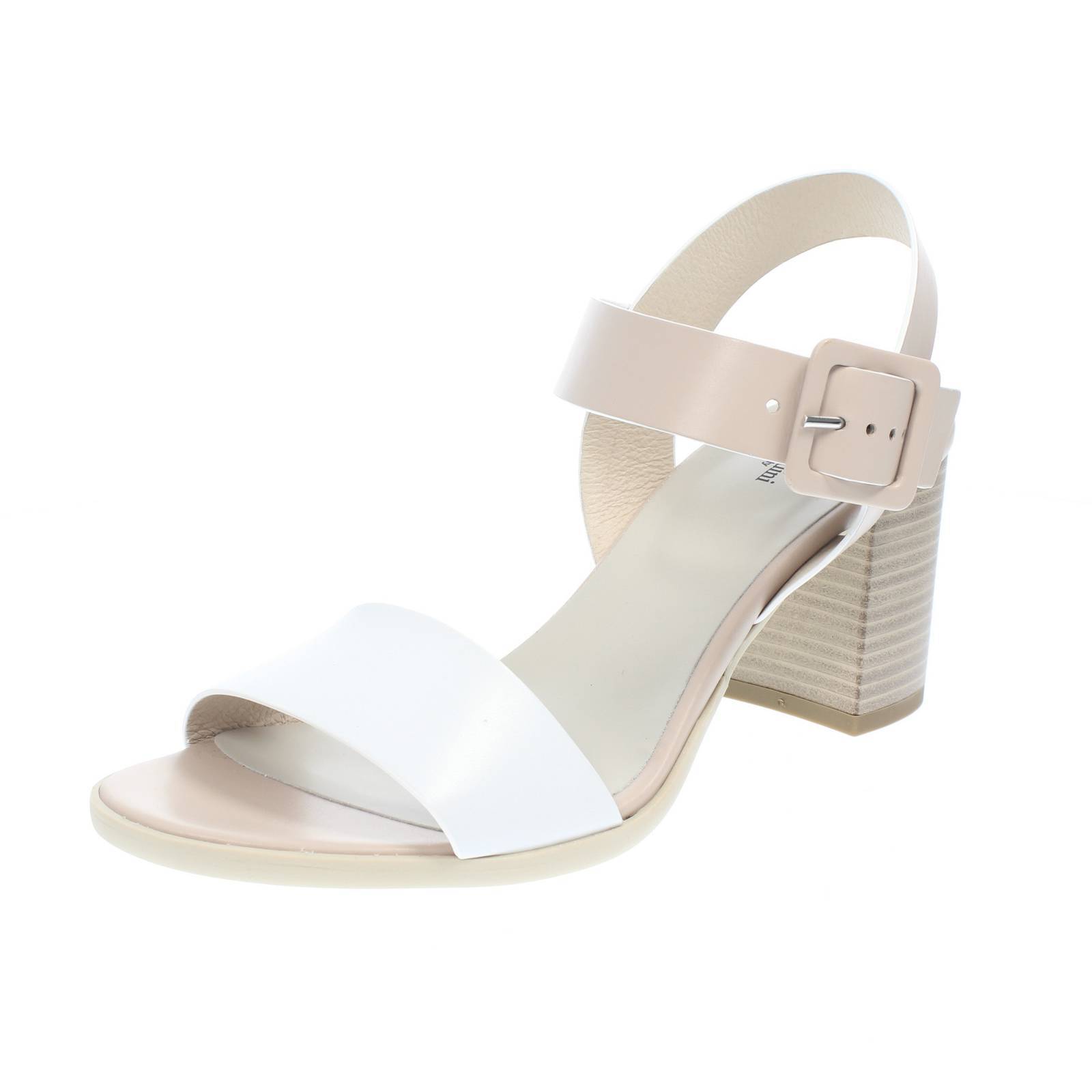 Сандалии от Нероджардини в стиле Такко Ларго Бьянко - Талья 40 [25,8 см] Donna