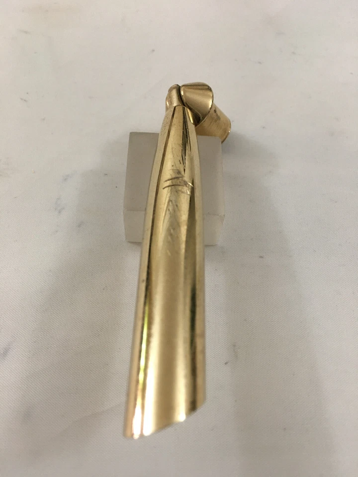 S.T.Dupont Heavy  Gold plated desk pen holder France used - Image 2 of 4