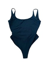 PRIVACY PLEASE Bara Black Bodysuit Black Sleeveless Stretch Black Size XS