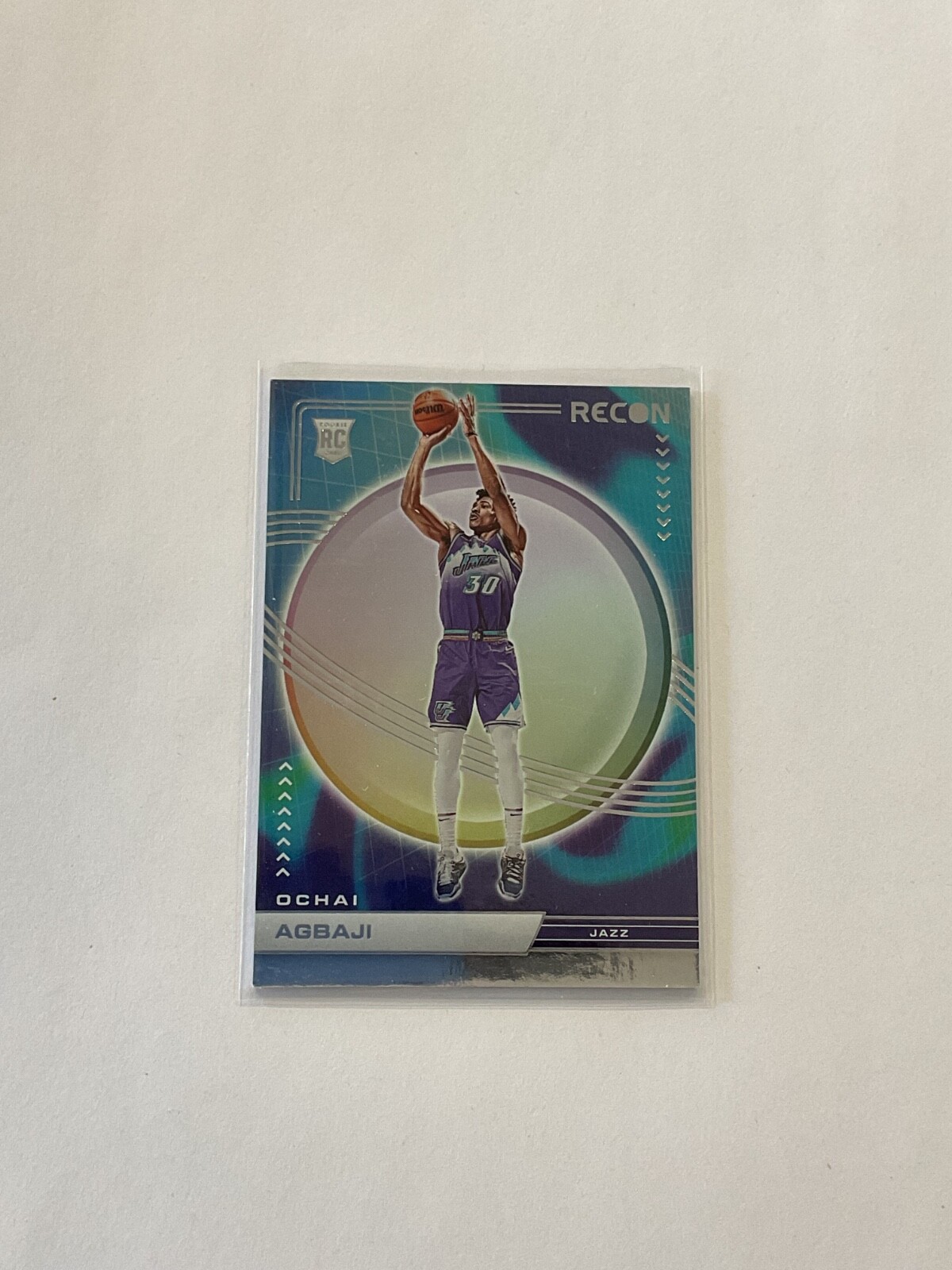 2022-23 Recon Ochai Agbaji Holo Bronze RC #/299 #238 Jazz