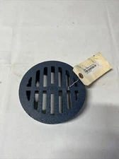 ZURN Grate: B, Square, Slotted, 6 1/2 in Overall Wd, 6 1/2 in Overall Lg, 2 in 