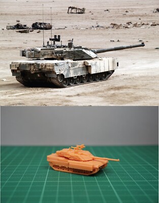 1/144 Italian C1 Ariete PSO Main Battle Tank (fine detail) Resin
