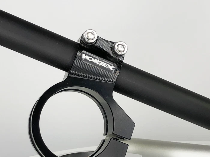 BMW S1000RR VORTEX RACING 2010-2018 55mm MANILLAR CLIP - NEGRO Foto 2 de 4