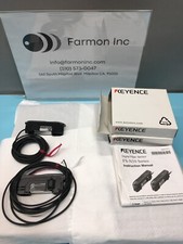 LOT OF 2 KEYENCE Fiber Optic Sensor Amplifier FS-N12N FSN12N, 127716