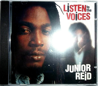 Junior Reid - Listen To The Voices / CD / 1996 Folie Sealed / Reggae Black Uhuru